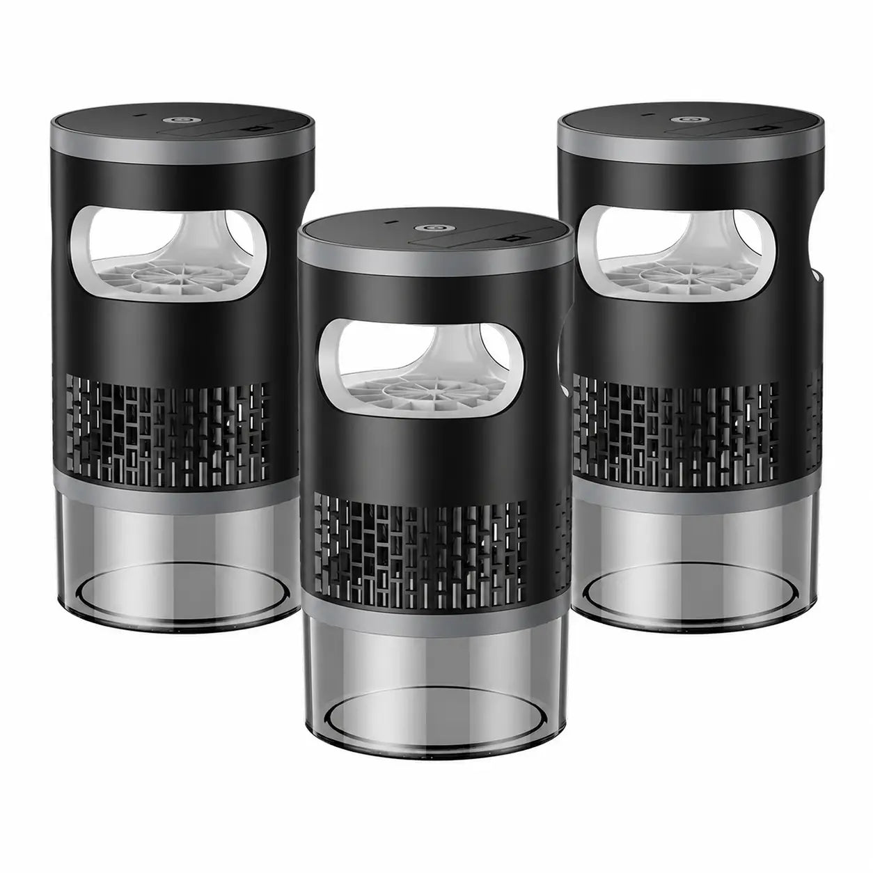 Quiet Indoor Mosquito and Fruit Fly Trap with Light Suction