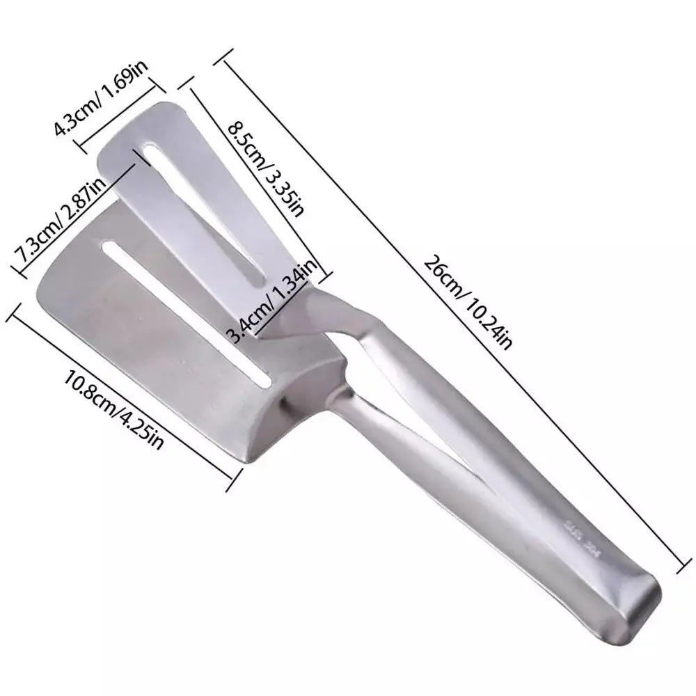Stainless Steel Steak Tongs – Multi-Purpose BBQ Meat Clip & Kitchen Serving Tool