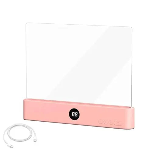LED Reading Light Panel – Rechargeable Eye-Caring Book Light with Timer