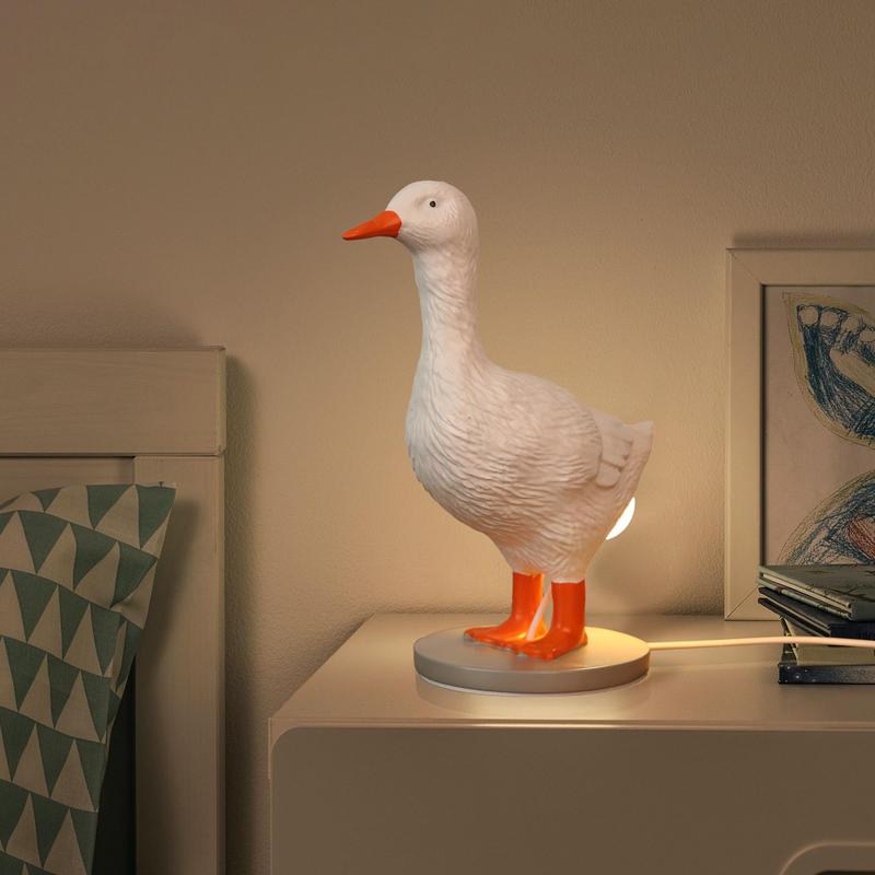 Chicken Design Desktop Decorative Light, 1 Count Cute Resin Animal Design Desktop Decorative Light, Creative Desktop Light for Home Office Decor