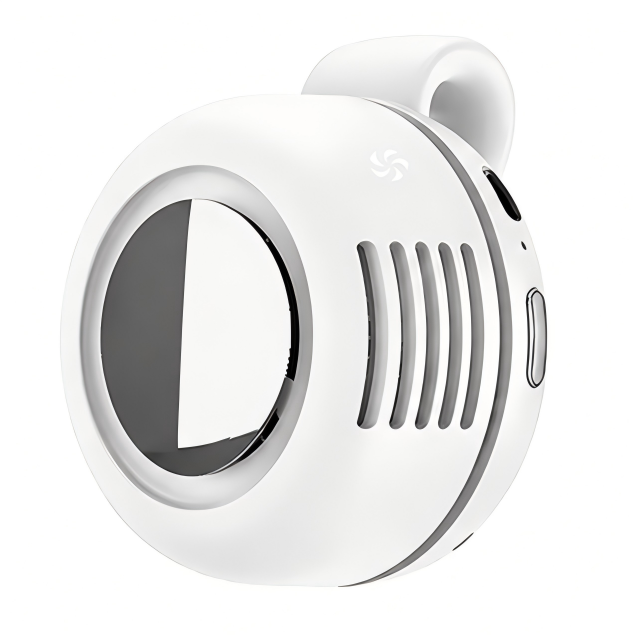 Portable Wearable Waist Fan – Rechargeable Bladeless Personal Cooling Fan with 3 Speeds