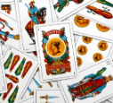 Spanish Playing Cards, Original Spanish Cards Games Deck of Cards, Briscas Cards Puerto Rico, Mexican Playing Cards (White)
