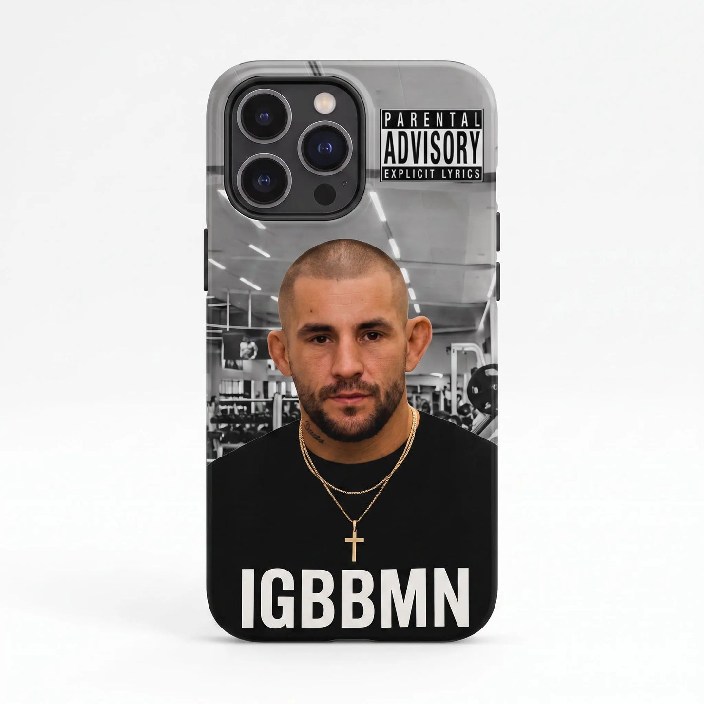 Funny MMA Meme Tough Phone Case for Fight Night Fans