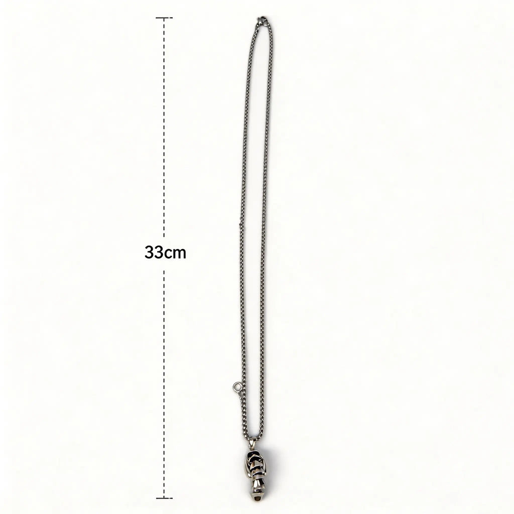 2026 Novel Funny DIY Pendant Necklace – Convertible Keychain & Schoolbag Charm for Parties