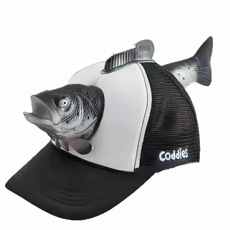 Fish Hat – Novelty Animal-Shaped Hat for Fishing Enthusiasts Outdoor Activities
