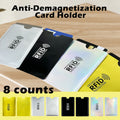 8 Counts RFID Blocking Sleeves Set –  Protection for Credit & ID Cards, Slim & Lightweight Design