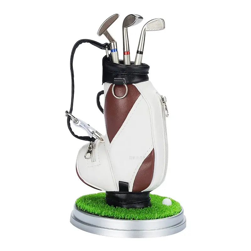 Golf Pen Holder with 3-Pen Gift Set