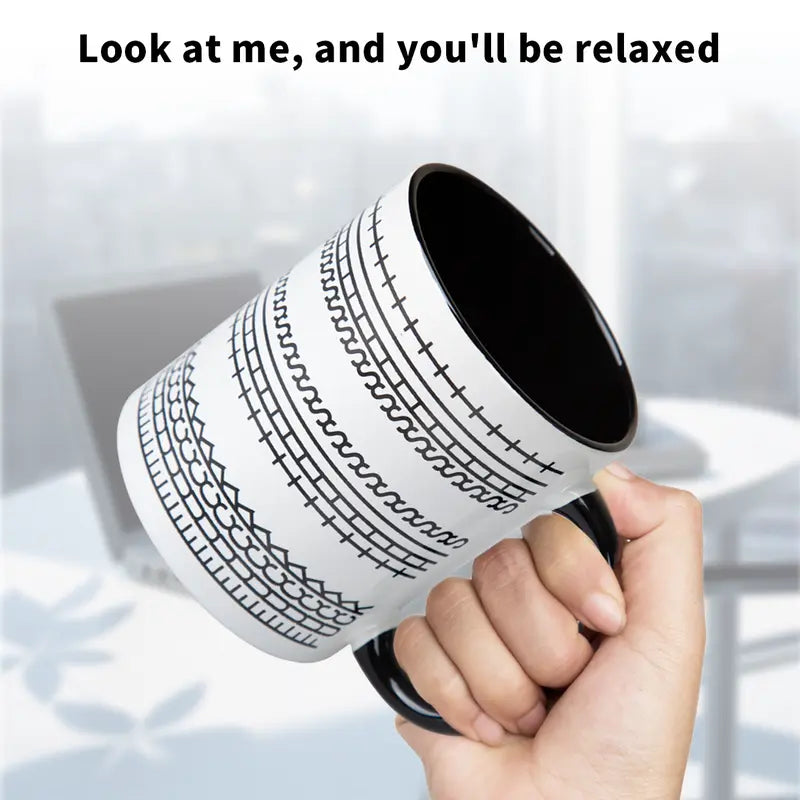 11oz Thick Ceramic Hidden Funny Joke Graphic Coffee Mug – Dishwasher-Safe Artistic Gift