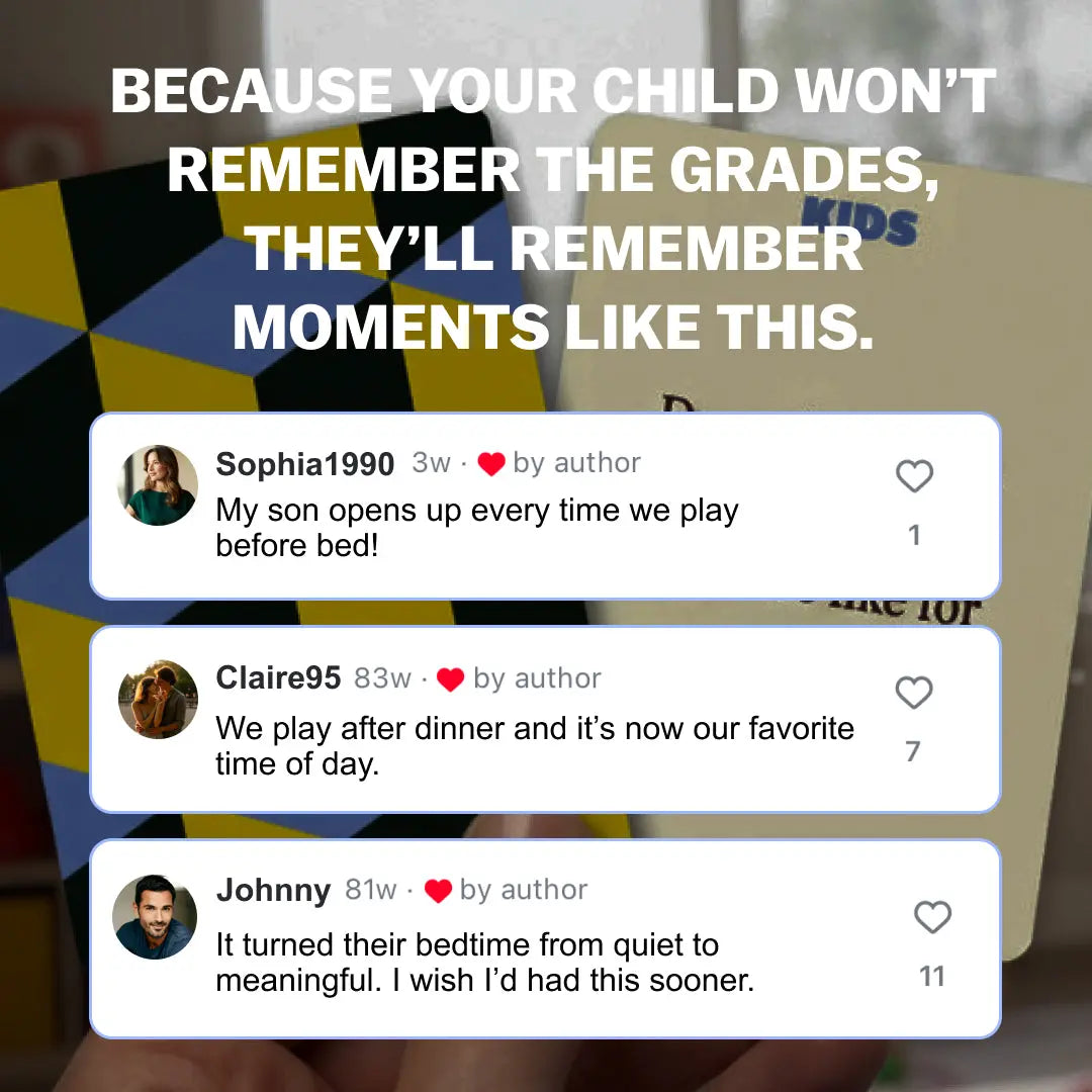 TALES Kids Edition Card Game – Fun Conversation Starter Cards for Family Game Night & Learning Through Play