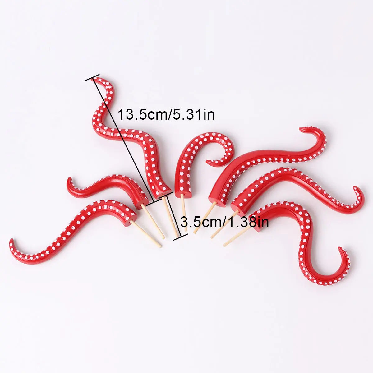 Octopus Tentacle Plant Stakes – Spooky Resin Garden Decor for Halloween & Indoor Plants