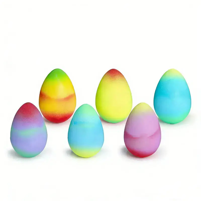 6pcs Hatching Growing Dinosaur Eggs with 6 Dinosaurs, Water-Activated Expansion Toy