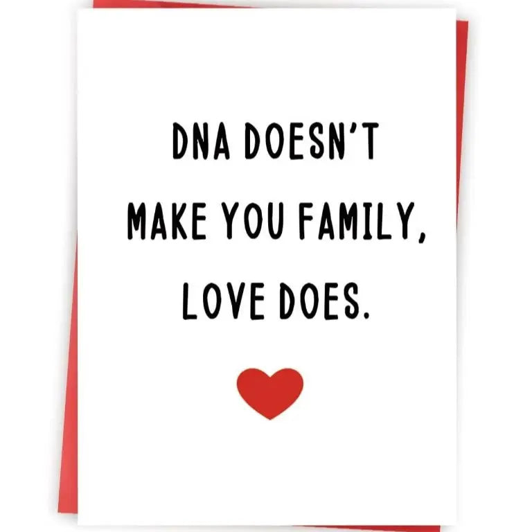 Step Dad & Bonus Dad Emotional Father’s Day Appreciation Card with Envelope