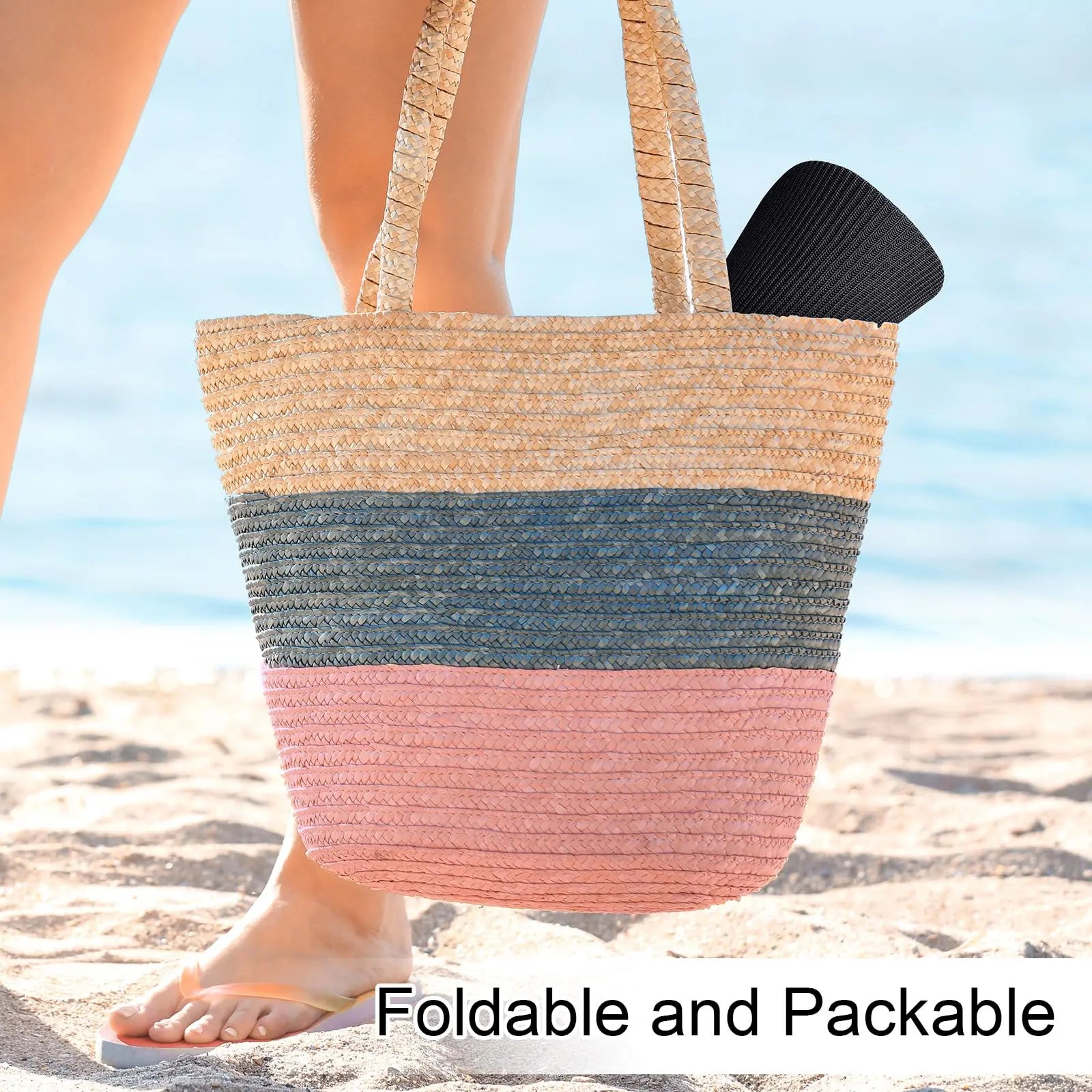 Lot de 2 visières de soleil pour femme, avec ouverture supérieure, respirantes et anti-UV, pour queue de cheval haute