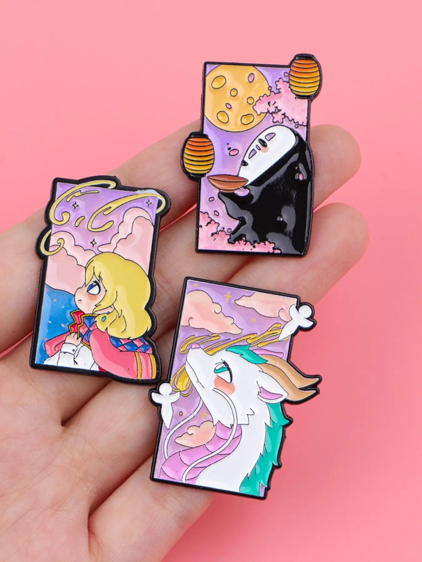 7pcs/Set Cartoon Character Brooch, Cute Style Badges for Daily Wear, Perfect Gift for Friends, All-Season Accessory