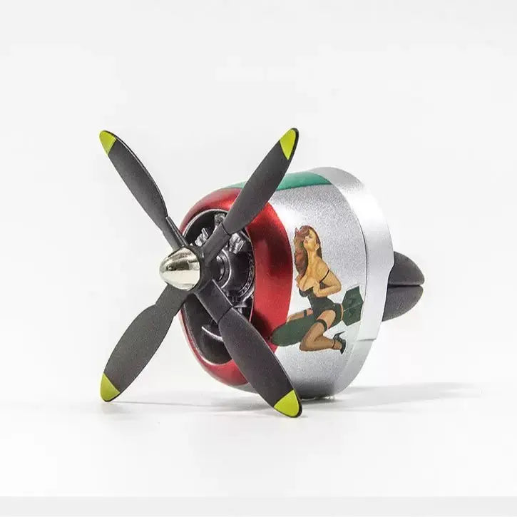 Désodorisant Voiture Avion P-40 Warhawk | Clip de ventilation Vintage Avion de Chasse pour Hommes