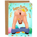 Hilarious Adult Humor Birthday Greeting Card – Rude & Sarcastic Cheeky Gift for Best Friend