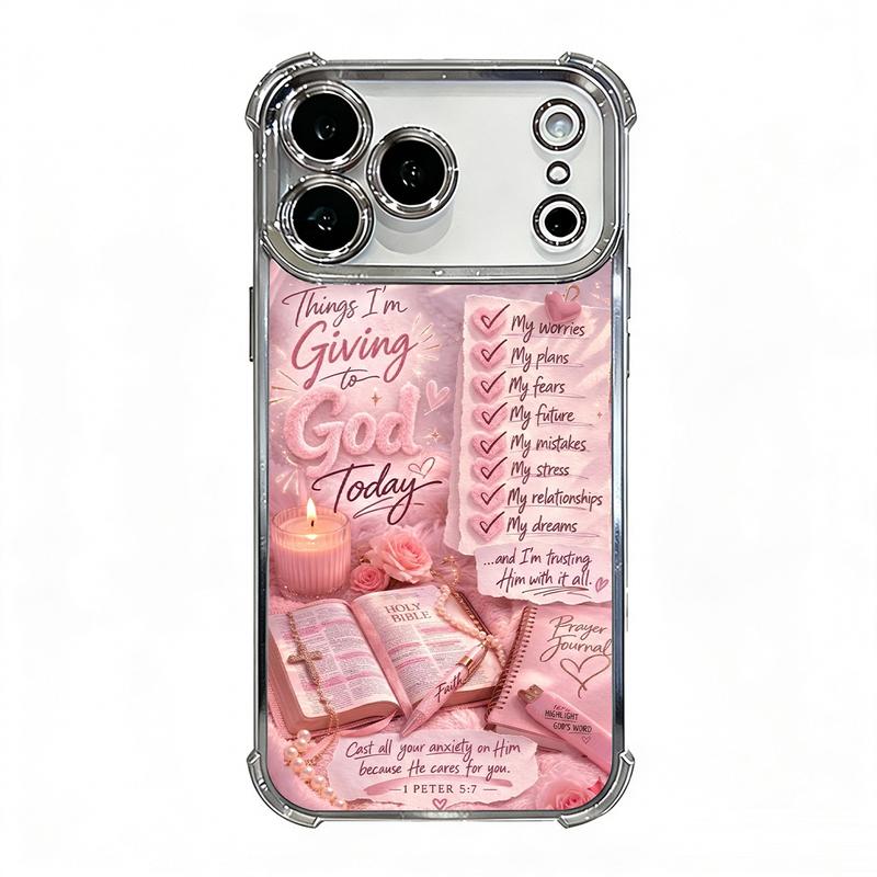 Christian Faith Bible Verse Soft TPU Shockproof Case for iPhone 18 Pro Max