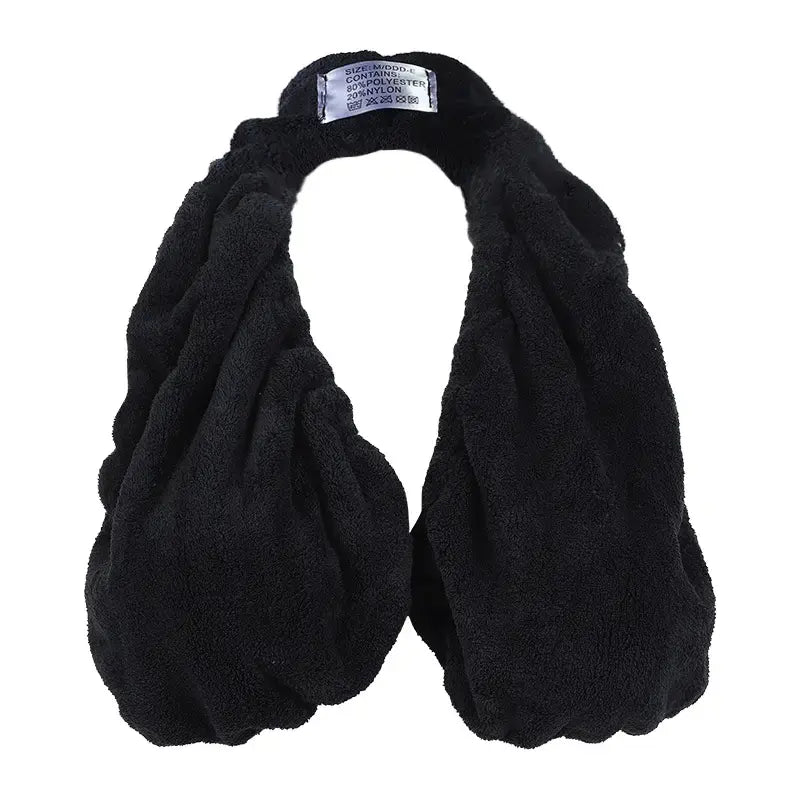 Super Soft Plush Towel Bra – Breathable Hanging Neck Chest Wrap