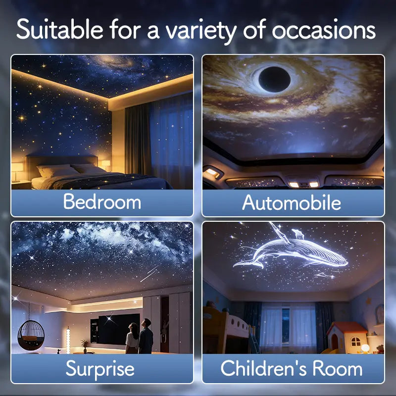 USB starry night light, suitable for home scenes, small footprint, clear projection. Usb Charging Lampara Usb C Rechargeable