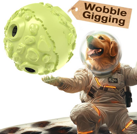 Extra-Large Dog Giggle Ball for Aggressive Chewers - Indoor/Outdoor
