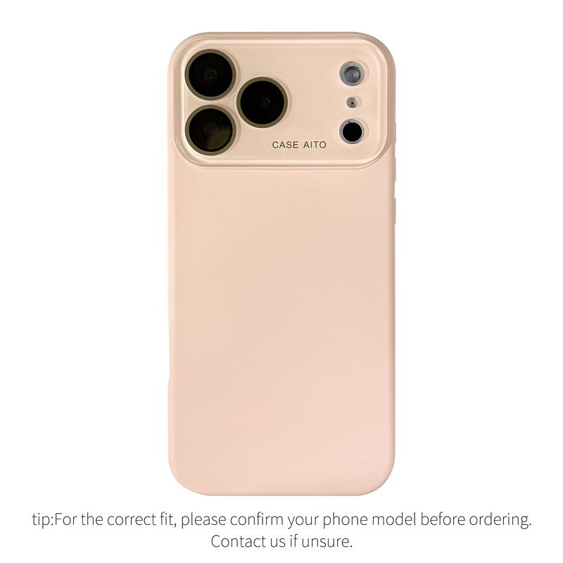 Burgundy Luxury Skin Feel Glass Lens Shockproof Case for iPhone 18 Pro Max