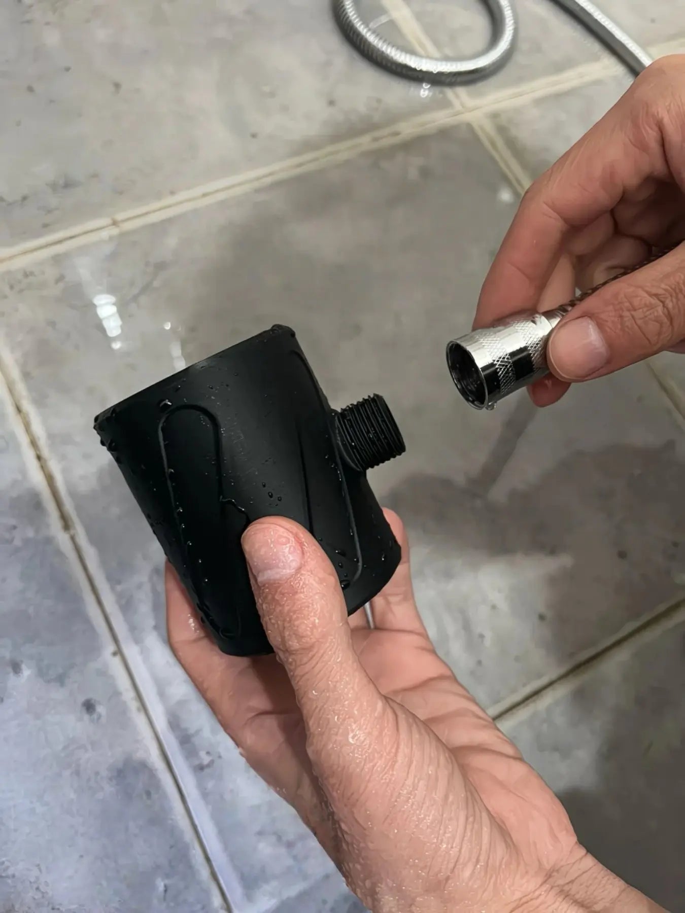 Ultimate High-Pressure Men's Vortex Massage Shower Head - Universal Handheld Home Spa Upgrade