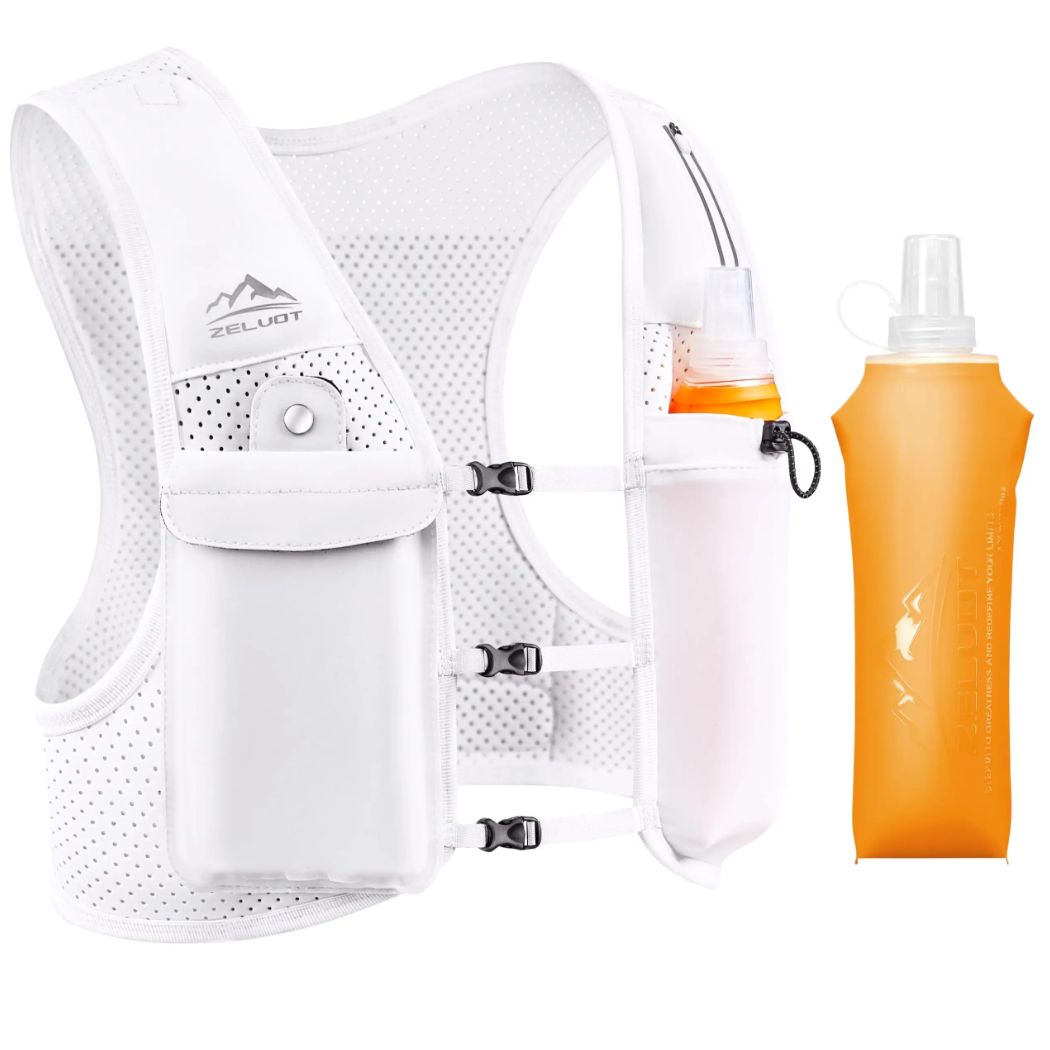 Running Hydration Vest with 500ml Soft Flask – Lightweight Trail Running Backpack