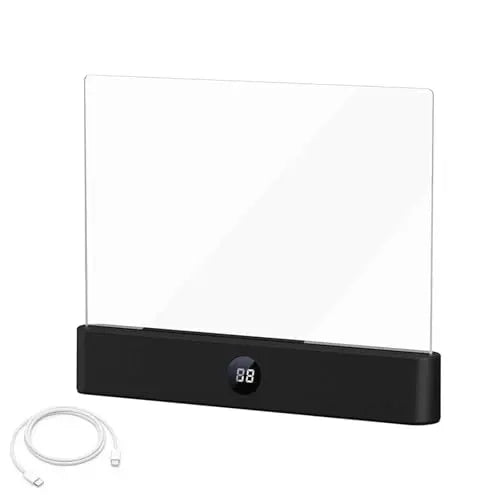 LED Reading Light Panel – Rechargeable Eye-Caring Book Light with Timer