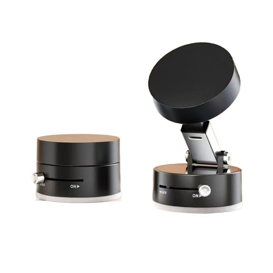 Magnetic Car Phone Mount – Compact Vacuum Suction, Double-Row N52 Magnets, Secure Smartphone Holder
