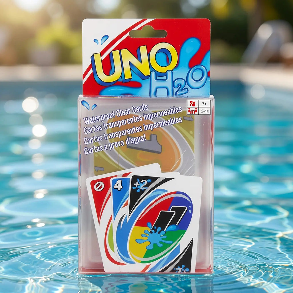 Naipes impermeables estilo UNO para divertirse en la piscina, la playa o de viaje