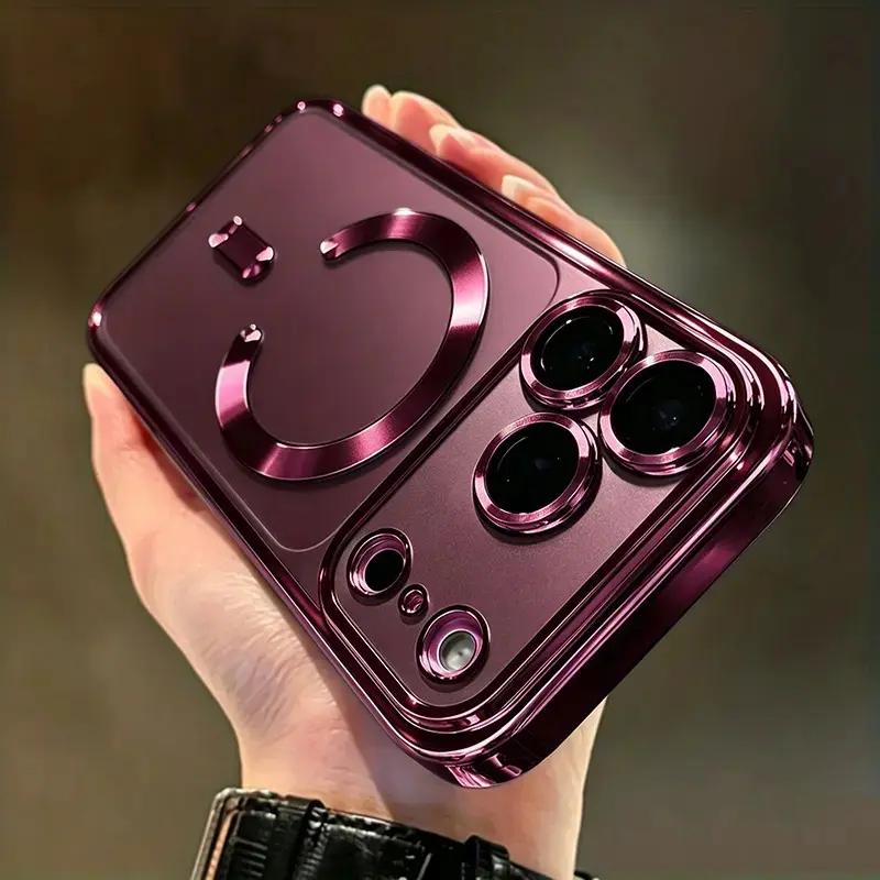 Luxury Gradient Glitter MagSafe Shockproof Case for iPhone 18 Pro Max