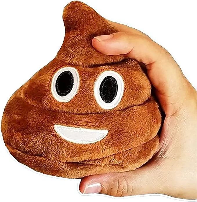 Funny Plush Poop Toy with Fart Sounds - Hilarious as Gifts for Teen Boys or Office Prank - Great As Poop Dog Toy with Long Lasting Build - Use as Fart Prank or Interactive Gag Gifts