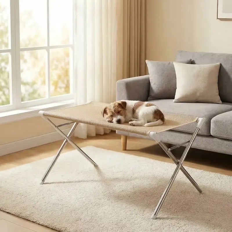 Multi-Functional Pet Grooming Hammock with Bath Support Rack for Cat & Dog Care