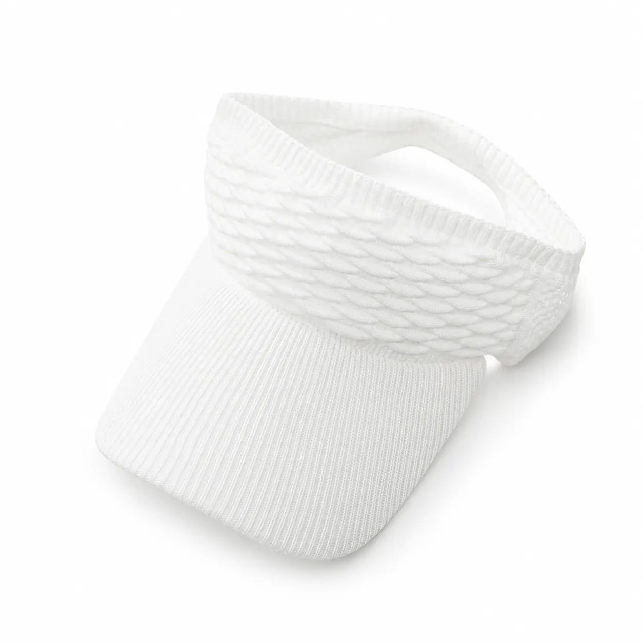 4-Pack Women's Open Top Sun Visor Hats with Wide Brim