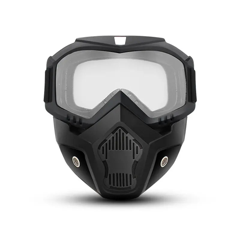 Full-Face Ski Goggles with Detachable Adjustable Mask | Anti-Fog HD Lenses, Comfort Sponge & Durable Plastic Frame