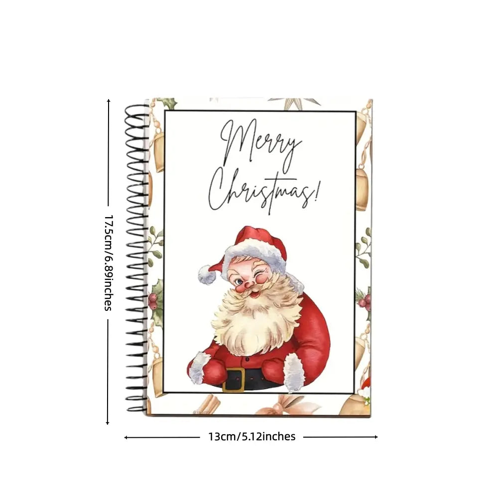 DIY Spiral-Bound Christmas Gift Card Album – Durable Card Holder & Gift Planner Notebook