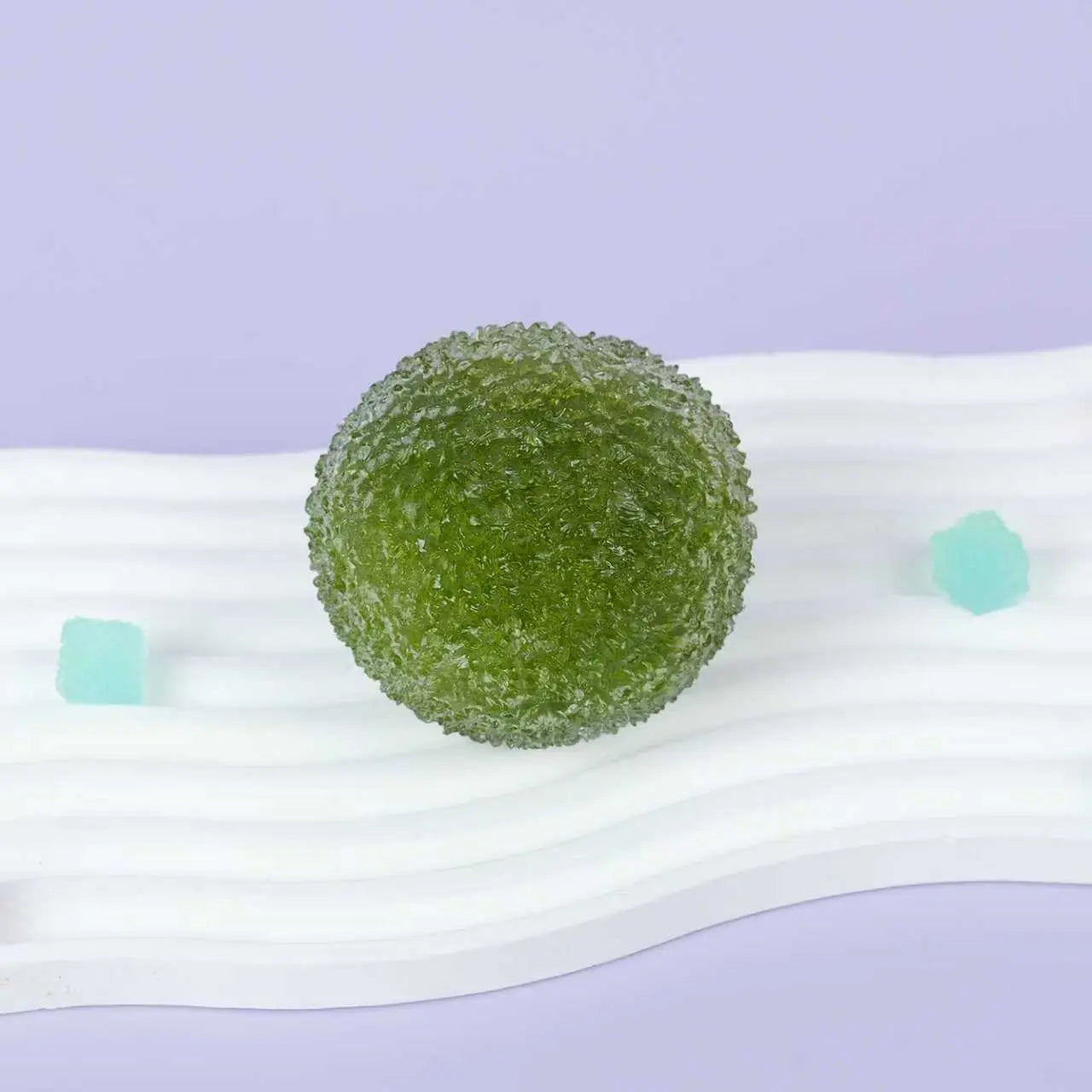 Handcrafted Crystal Mochi Ball Squishy Toy Handmade TPR Soft Stress Relief Fidget Sensory Grippie Set for Relaxation and Gift Giving