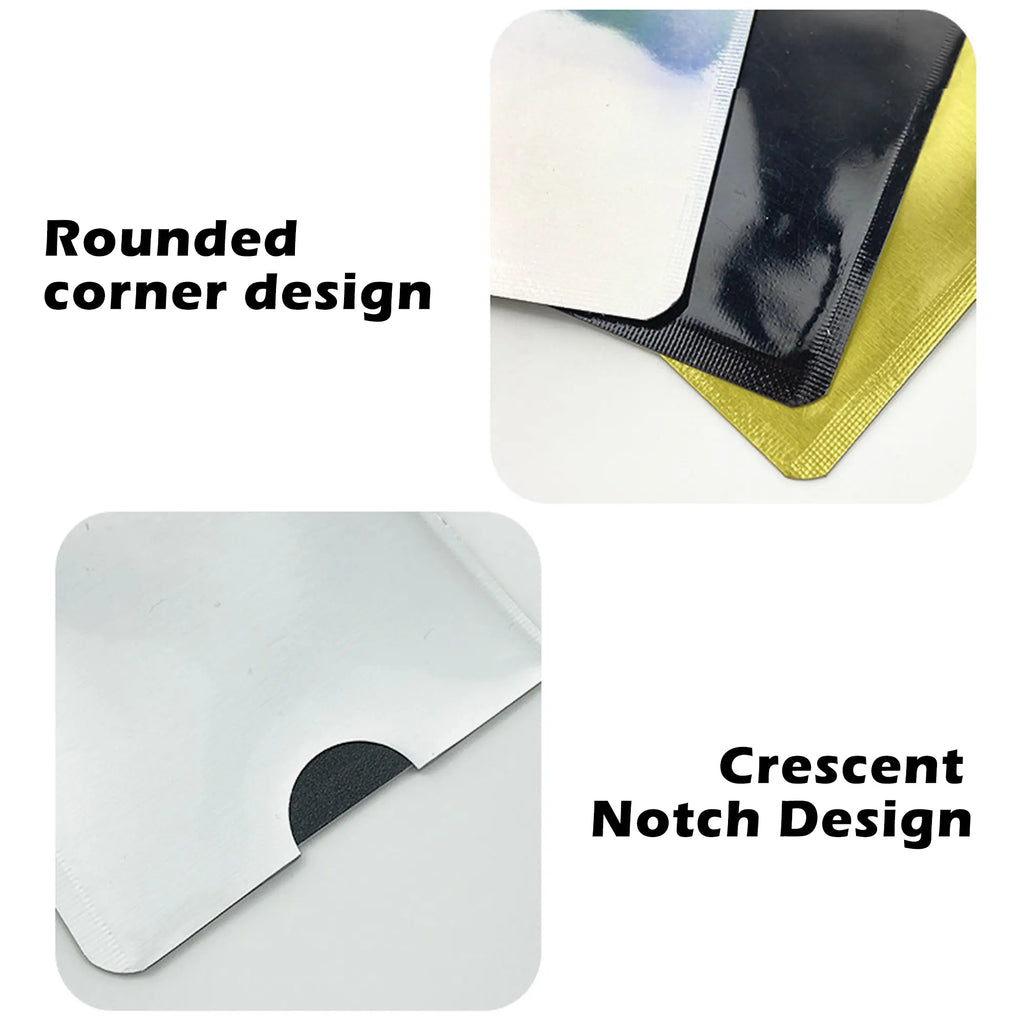 8 Counts RFID Blocking Sleeves Set –  Protection for Credit & ID Cards, Slim & Lightweight Design