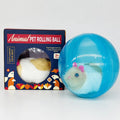 Juguete recargable inteligente con forma de pelota rodante para gatos