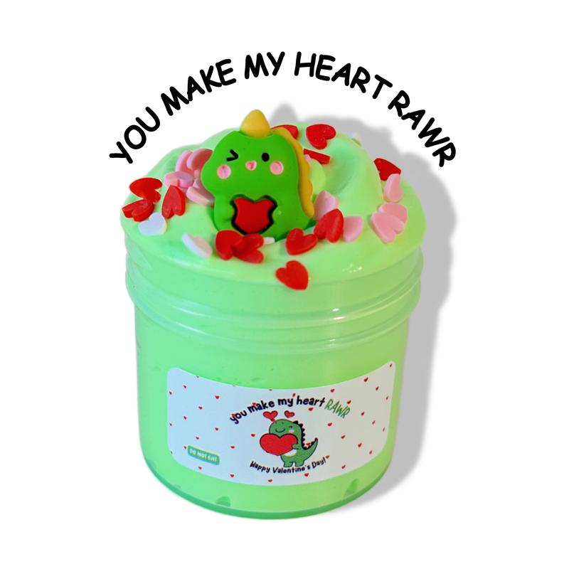 Valentine's Day Mini Slimes 6 Pack