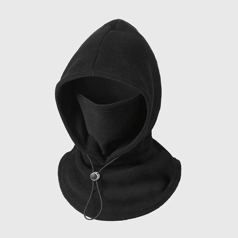 One-Piece Flannel Balaclava Windproof Warm Mask Hat – Winter Cycling Neck Warmer Cap