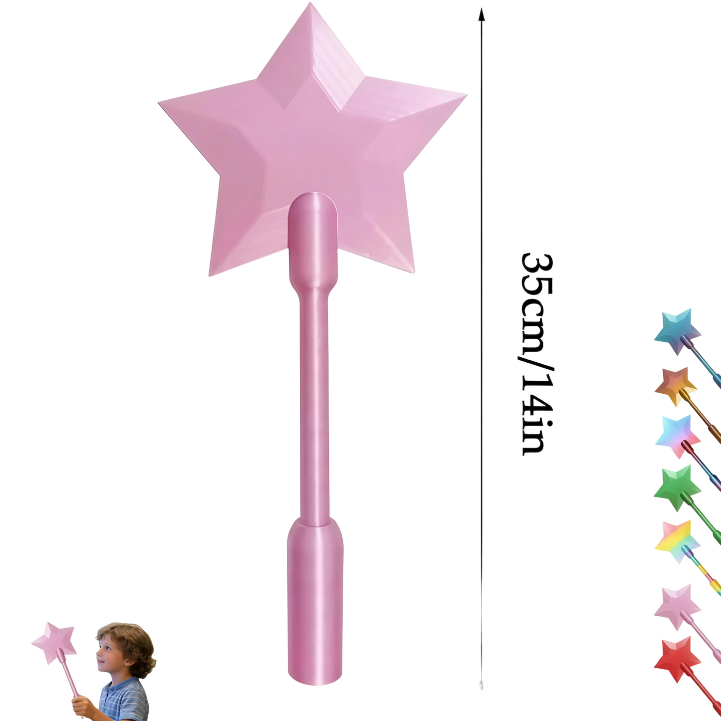 "Magic Pay" Credit Card Wand | 3D Printed Star Tap-to-Pay Wand for Checkout