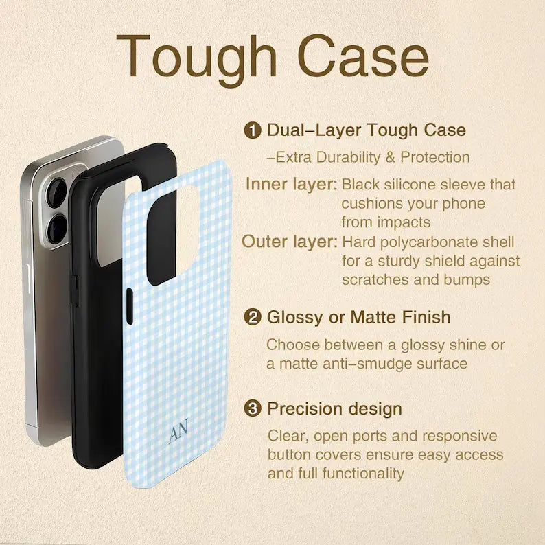 Funny MMA Meme Tough Phone Case for Fight Night Fans