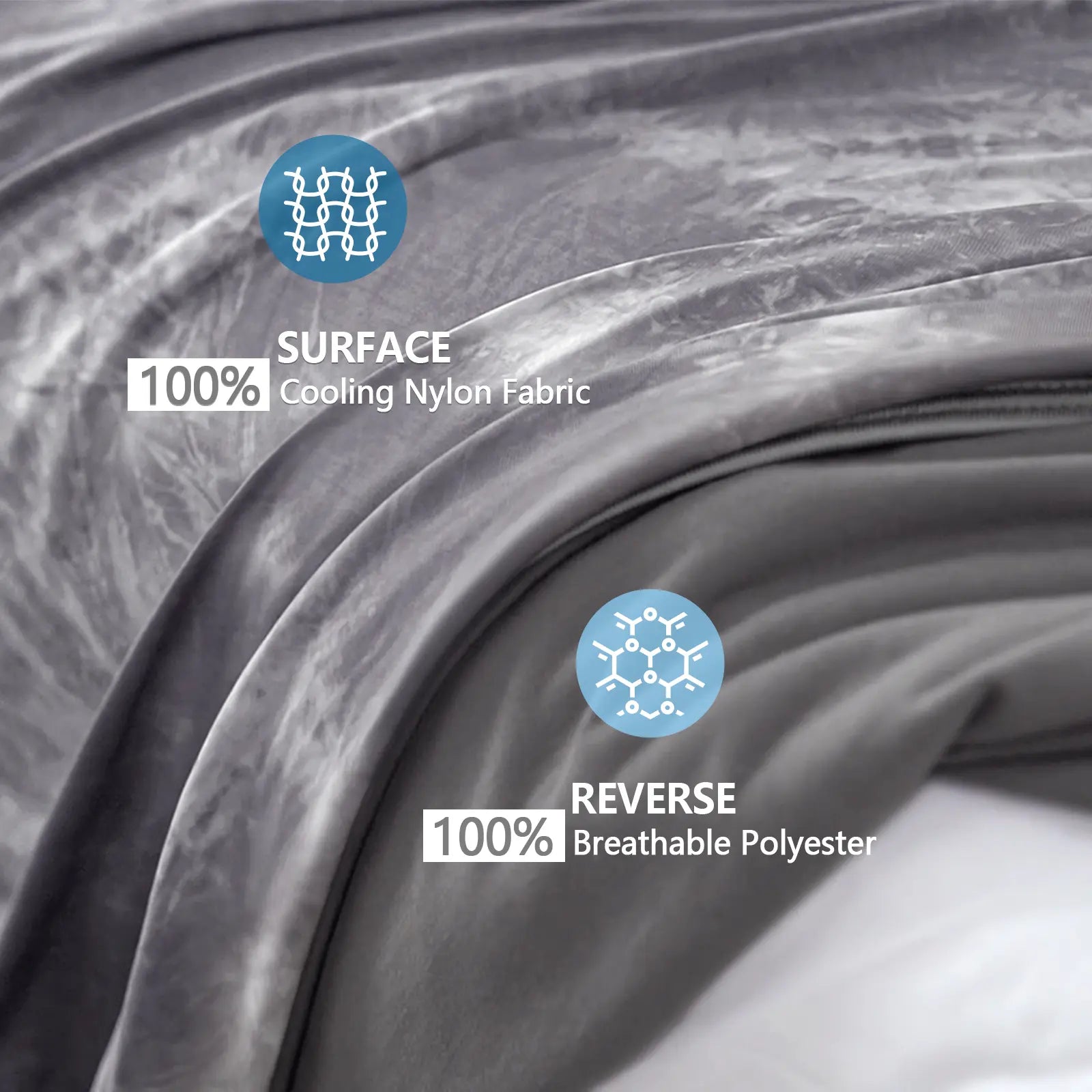 【Summervibes】Inhand Cooling Blanket Queen Size, Summer Blankets for Hot Sleepers & Night Sweat, Thin Blanket Cold Cool Lightweight Cooling Blanket for Couch Bed,Breathable Cooling Blanket,Light Blanket for Hot Sleepers,Comfy Bedding,Gift for Summer