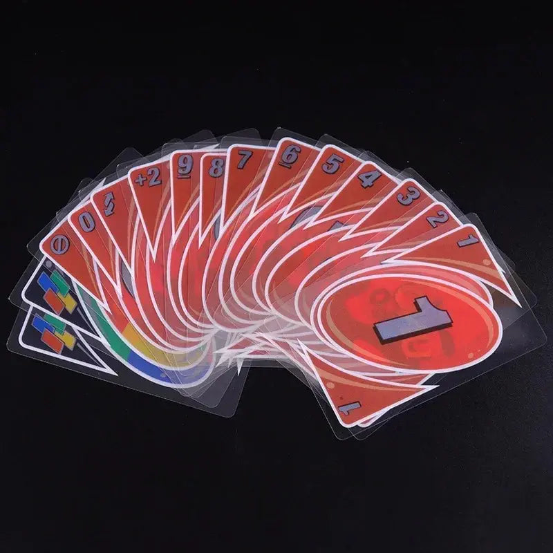 Jeu de cartes étanche H2O - Jeu de société multijoueur transparent en PVC résistant aux éclaboussures, étanche à la pression, jouet pour adultes et enfants pour fête à la piscine estivale, cadeau d'anniversaire