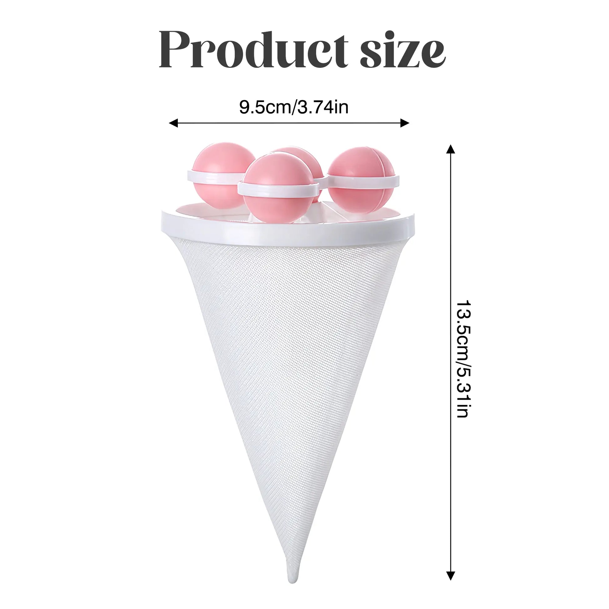 3 Counts Washing Machine Filter Bag, Reusable Floating Hair Filter for Laundry