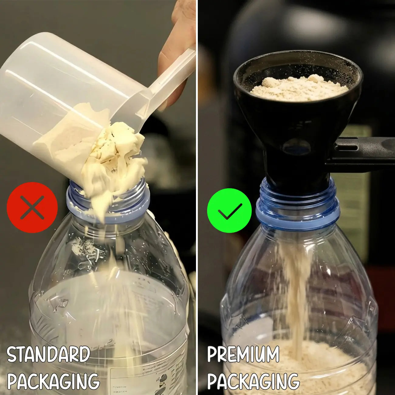 Protein Powder Scoop & FREE Funnel Container