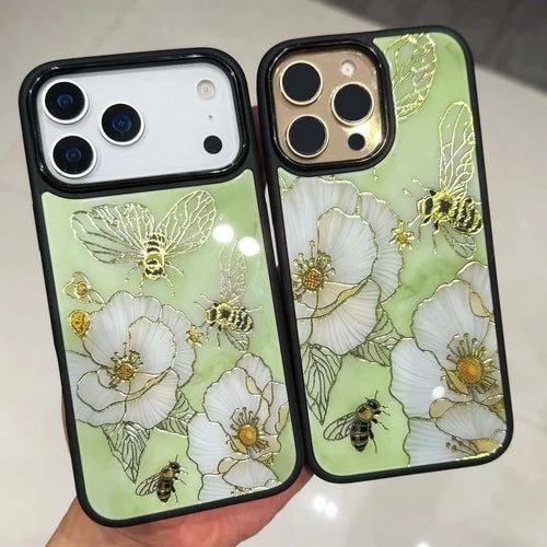 Stained Glass Inspired Floral MagSafe Phone Case for iPhone 18 Pro Max