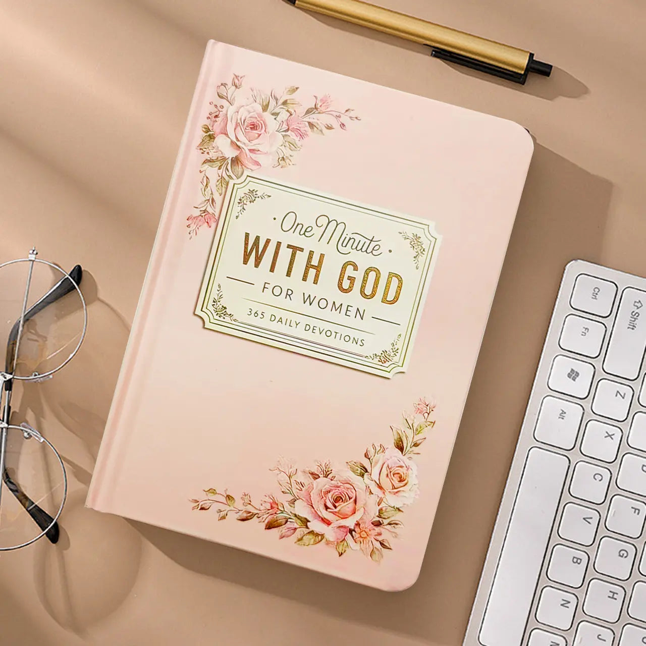 "One Minute with God" 365-Day Women's Devotional Journal - Portable Daily Reflections