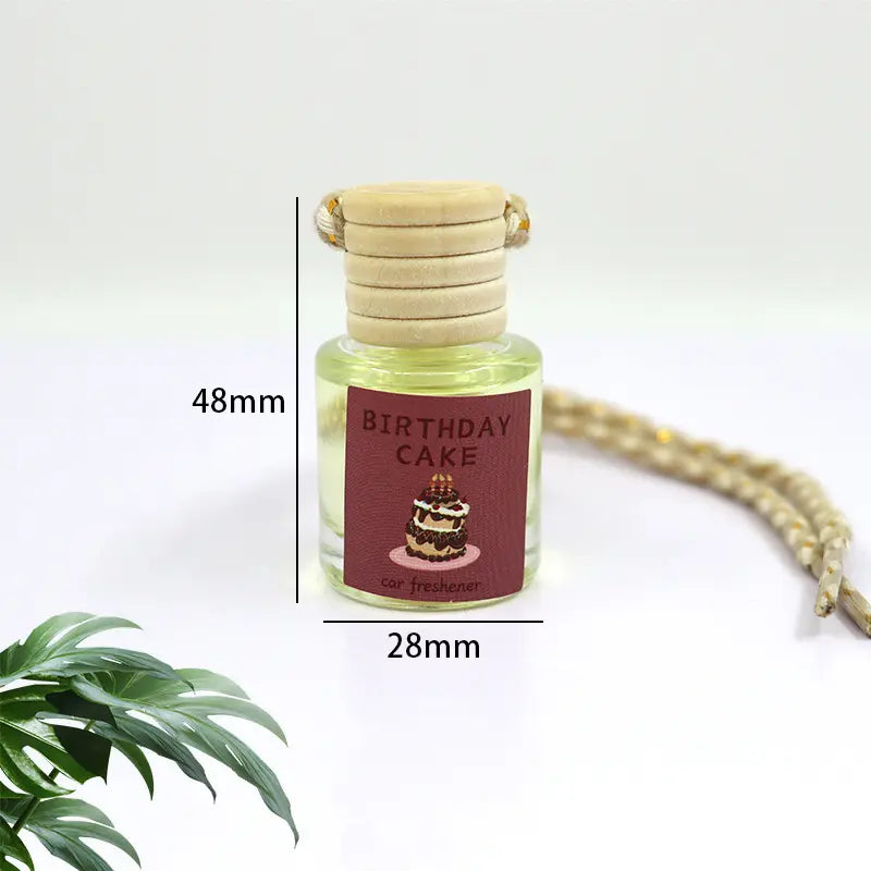8ML Hanging Scent Oil Diffuser (3-Pack) – Natural Long Lasting Fruit Car Air Freshener